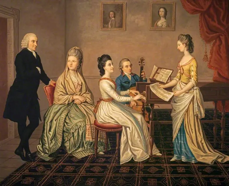 James Erskine, Lord Alva (1722 - 1796) and his family