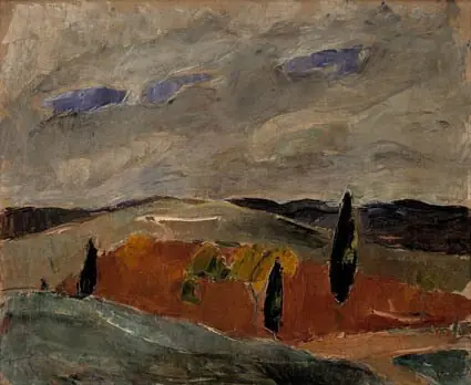 The Road to the Churchyard in Toledo