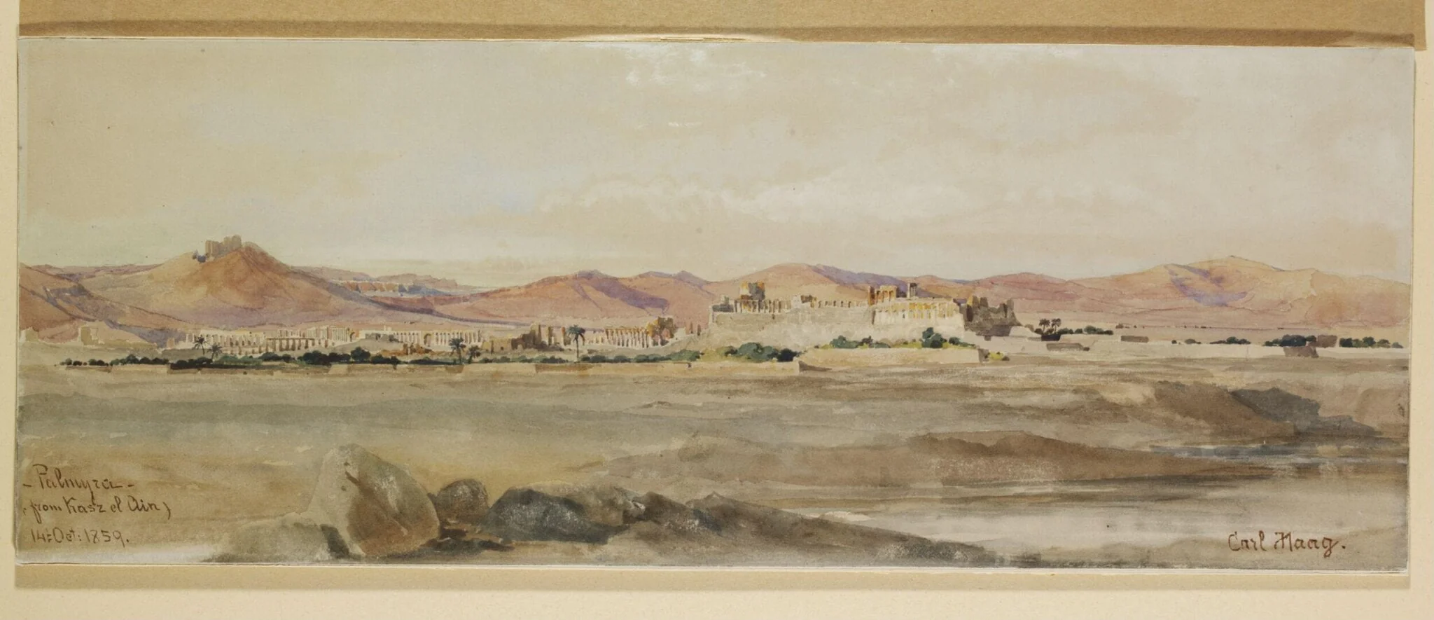 Palmyra (from Kasr el Ain)