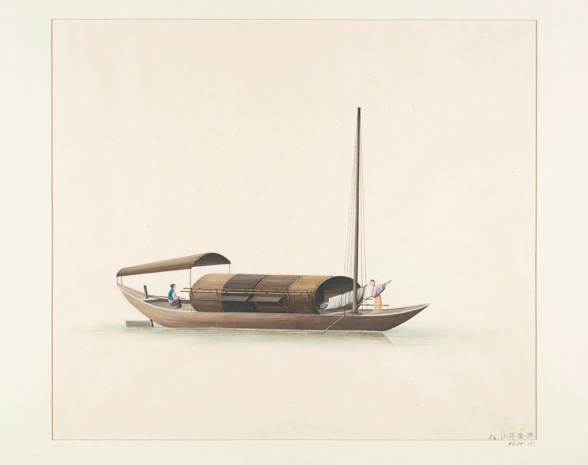 tong cang wai jiang chuan, by Unknown, paint, 1810