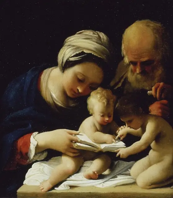 The Holy Family mit S. John