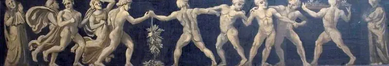 Frieze with Dancing Figures (decorative panel)