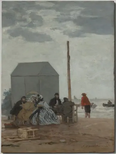 The Beach at Deauville