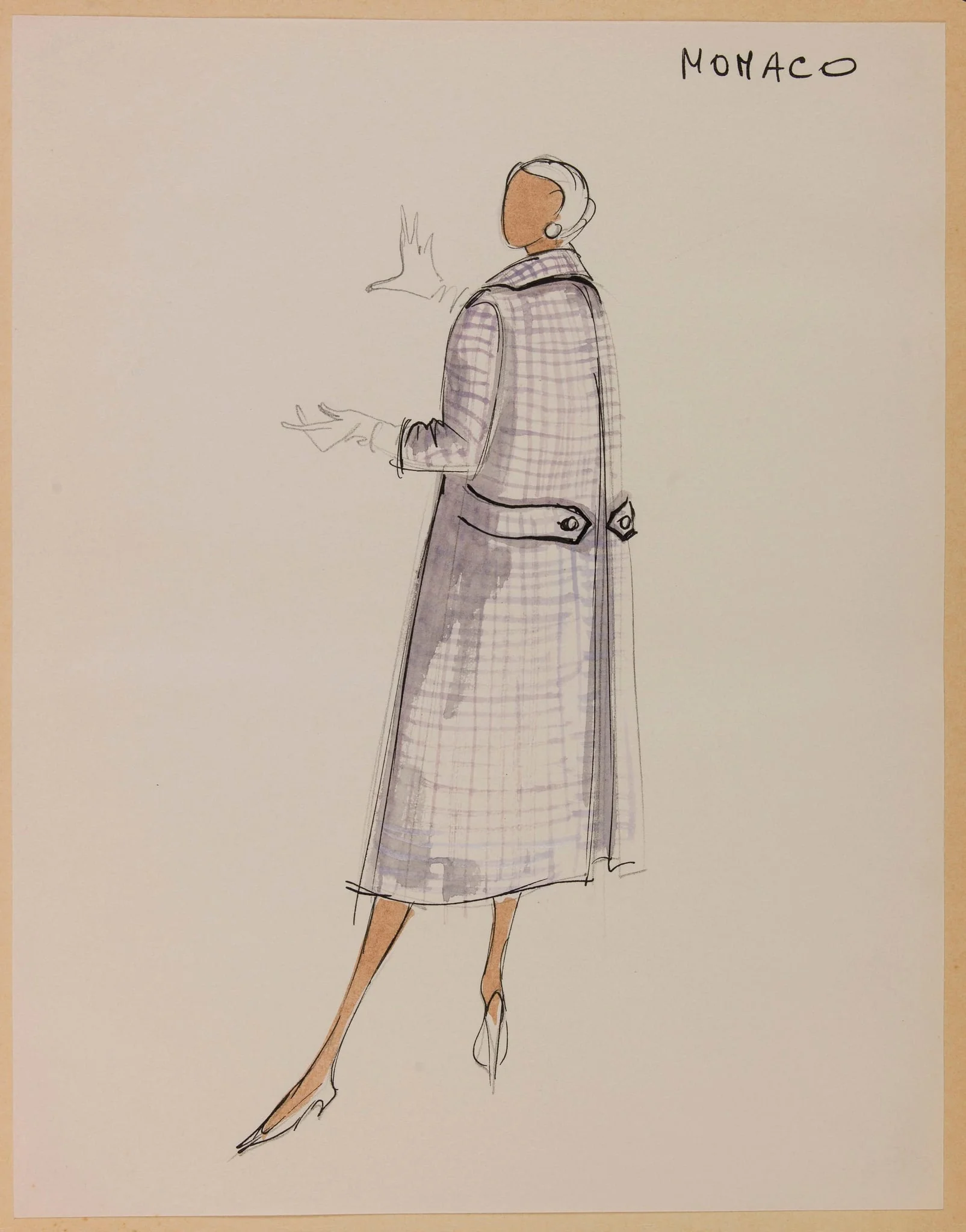 Monaco, by Carven, 1956