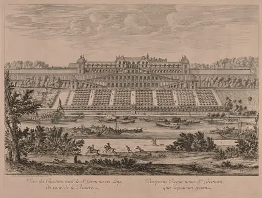 Chateau of St. Germain en Laye from the River