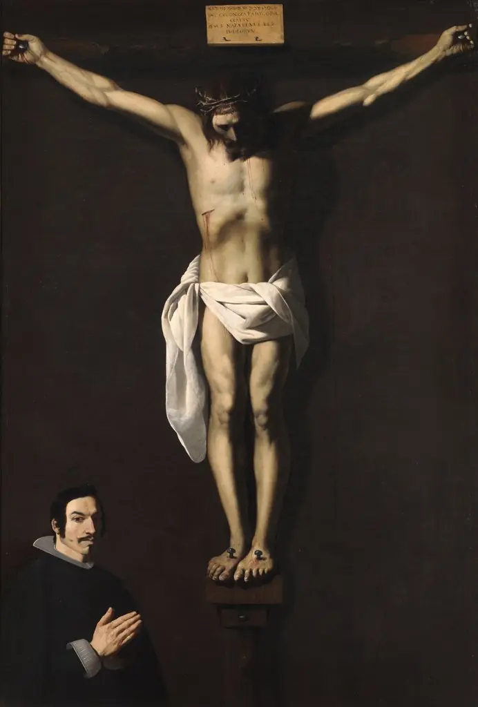 The Crucified Christ with a Donor