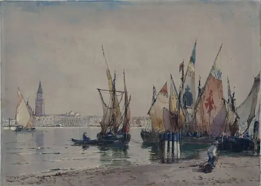 View on the Grand Canal, Venice