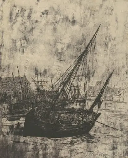 Boats at Peel—Isle of Man