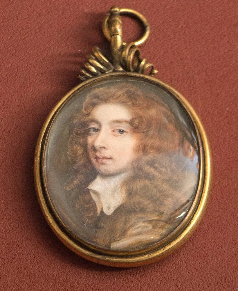 Portrait of Unknown Man, formerly known as Sir William Temple, by Richard Gibson, unspecified, 1662