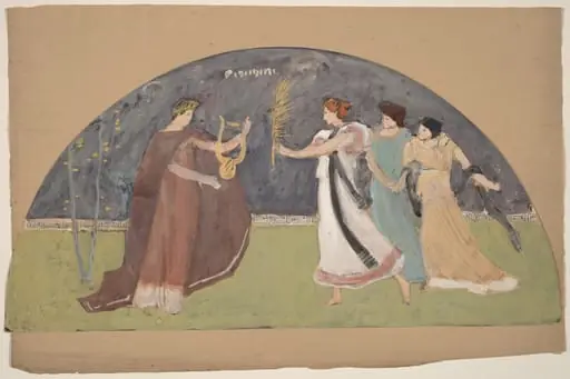 Study for a Lunette