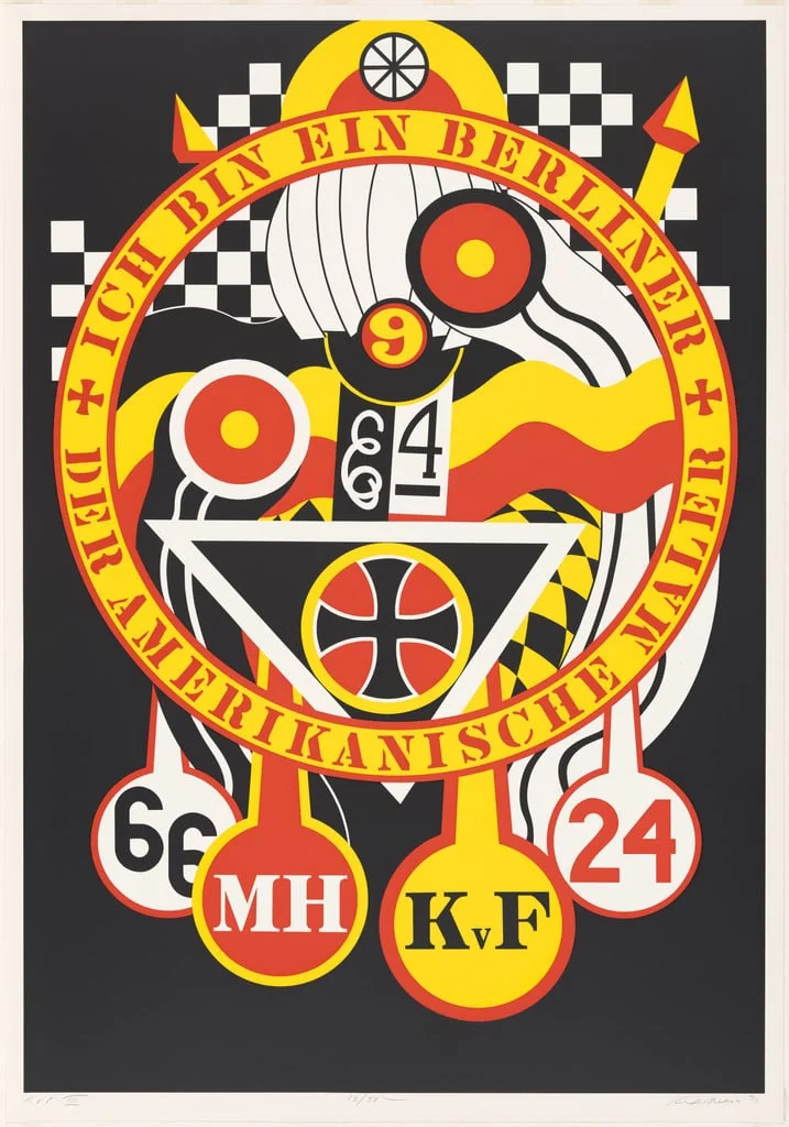 Untitled, by Robert Indiana, ink, 1990