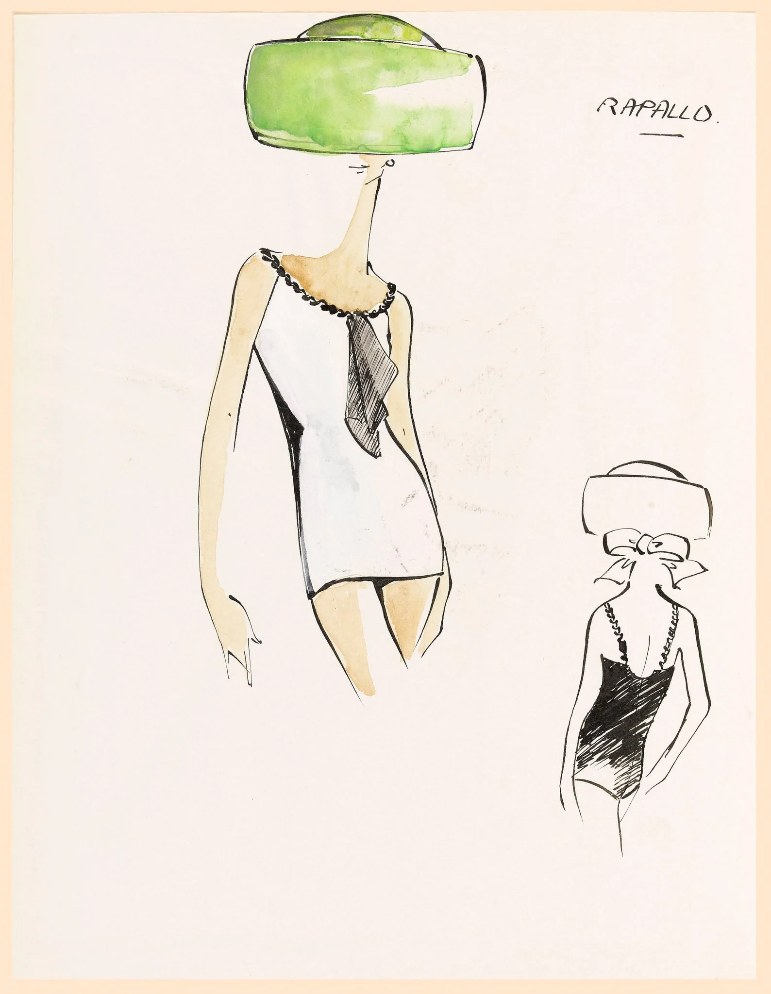 Rapallo, by Carven, 1964