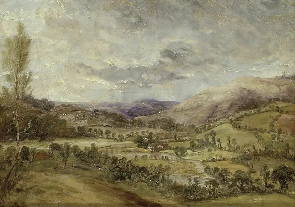 Landscape with a River Valley