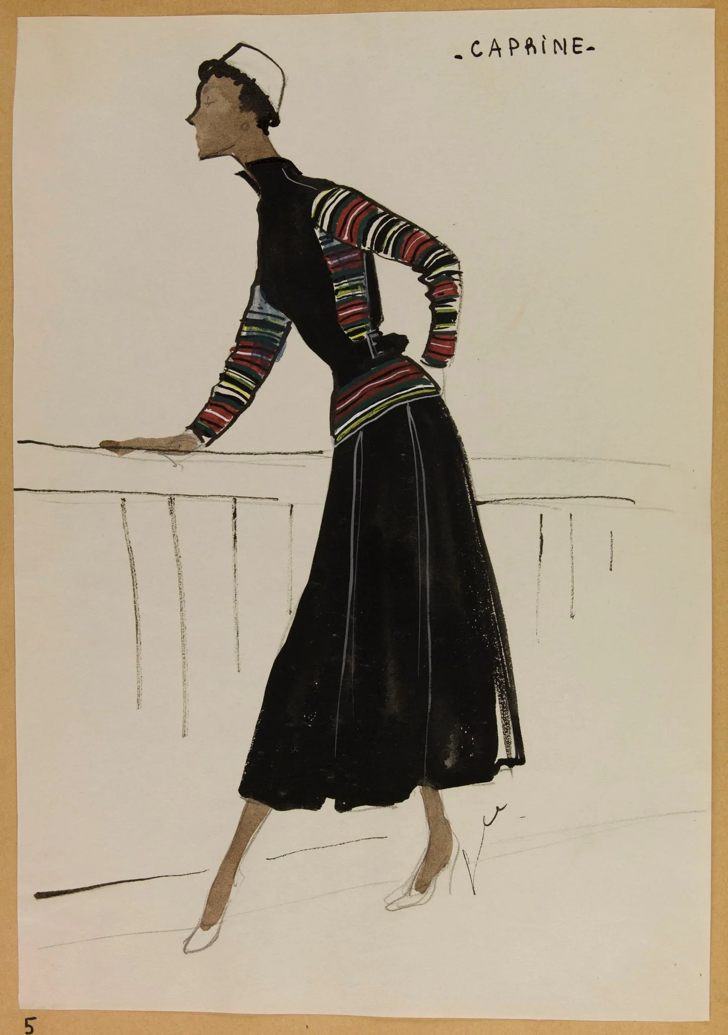 Caprine, by Marie-Louise Carven, 1952