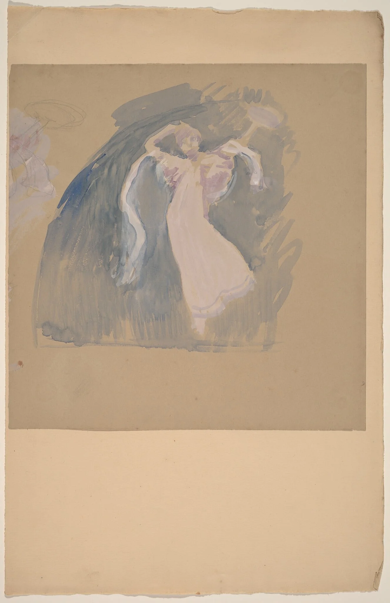 Figure Studies, by Charles Sprague Pearce, graphite, 1894