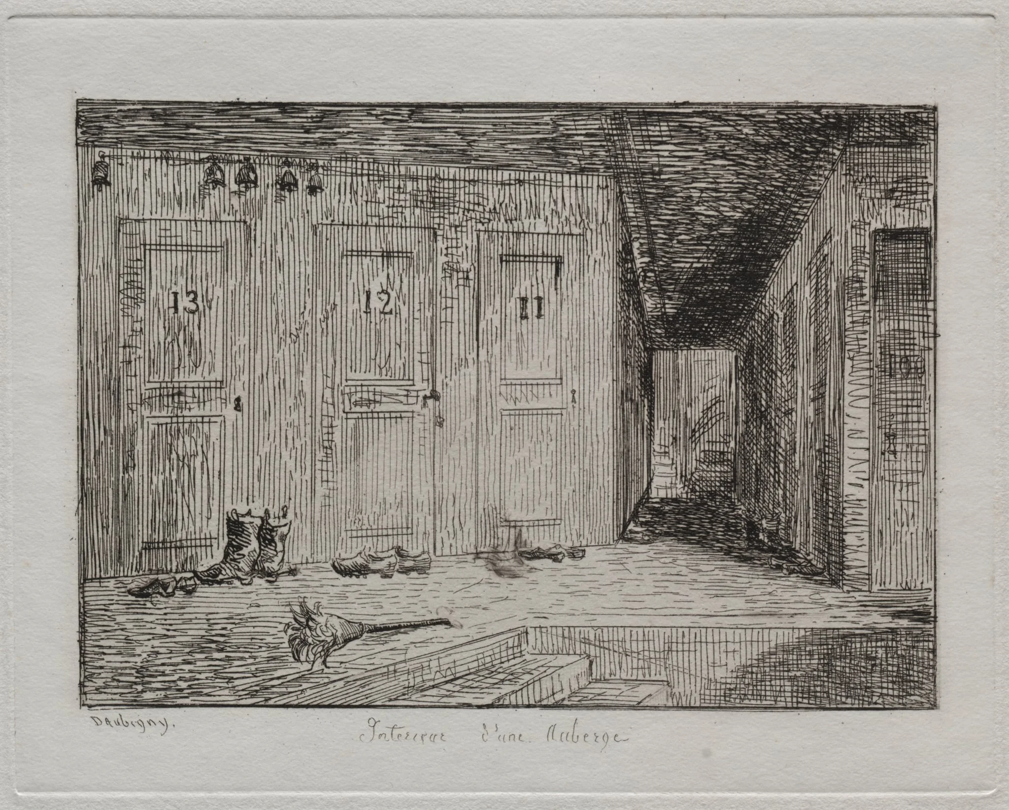 Interior of an Inn, by Charles François Daubigny, 1861
