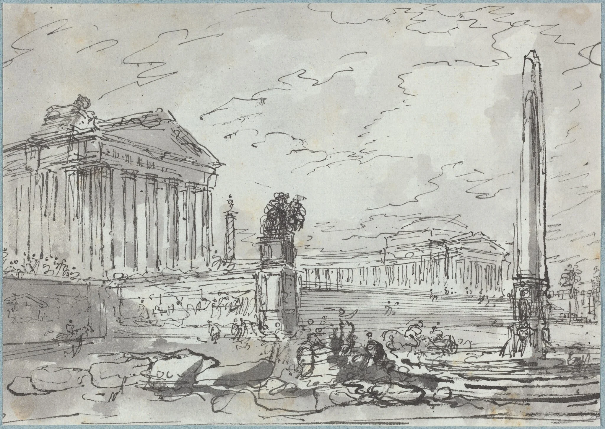 Fantasy on an Ancient Campidoglio