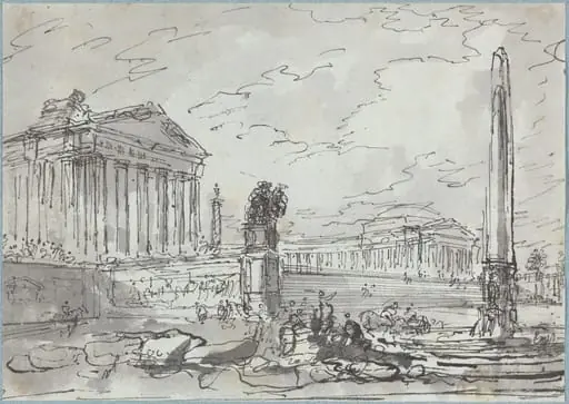 Fantasy on an Ancient Campidoglio