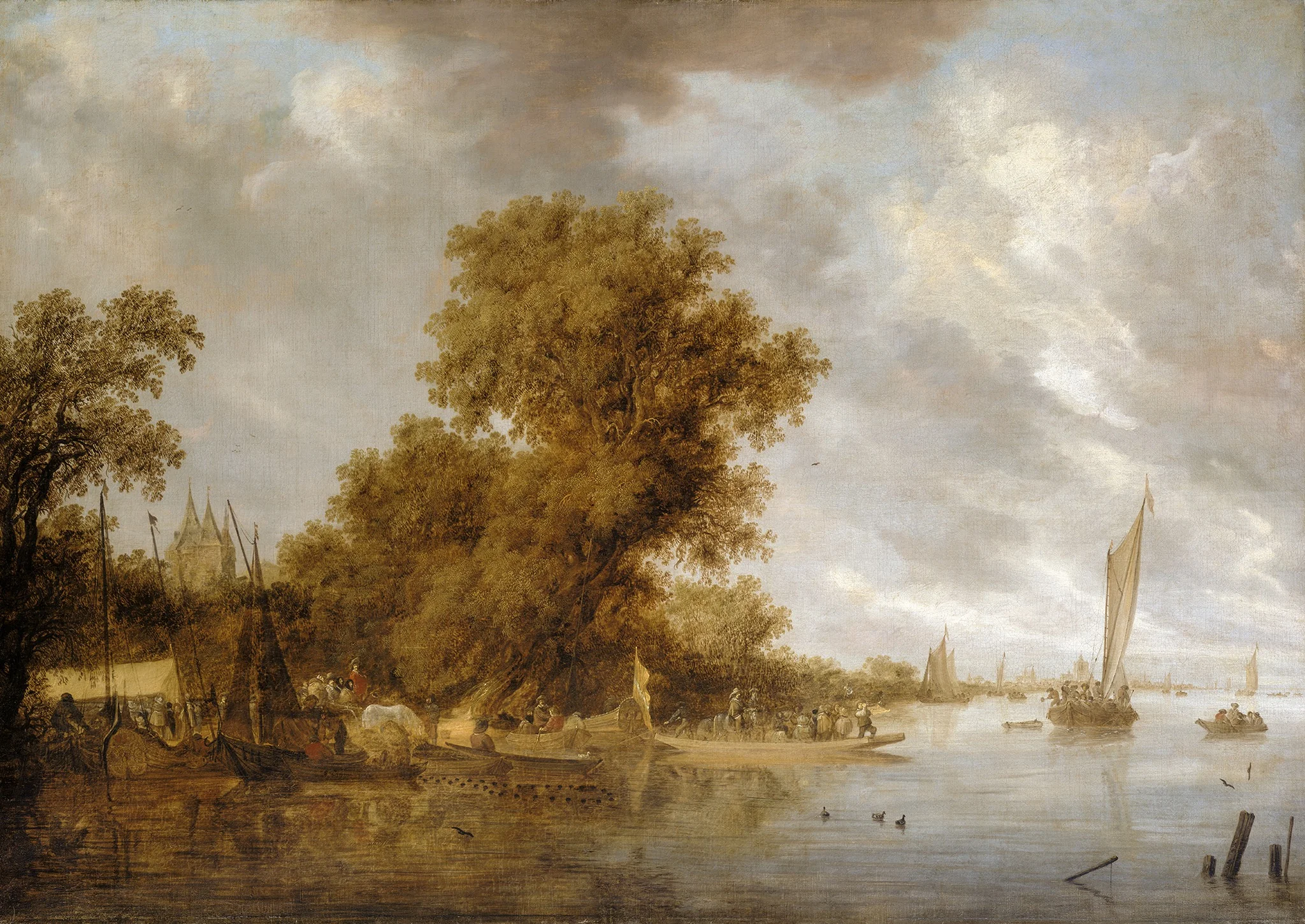 Riverscape near Arnheim
