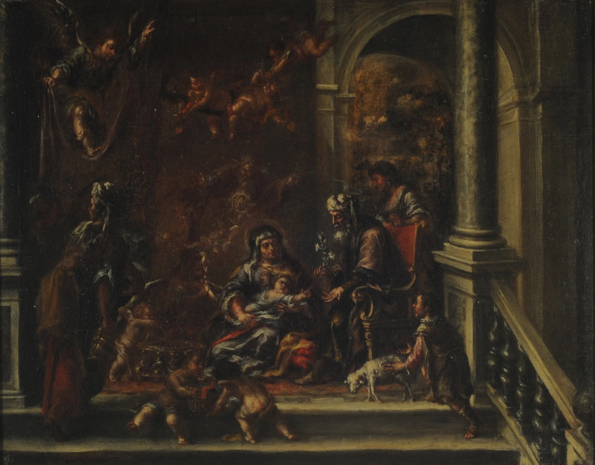 The birth of the Virgin