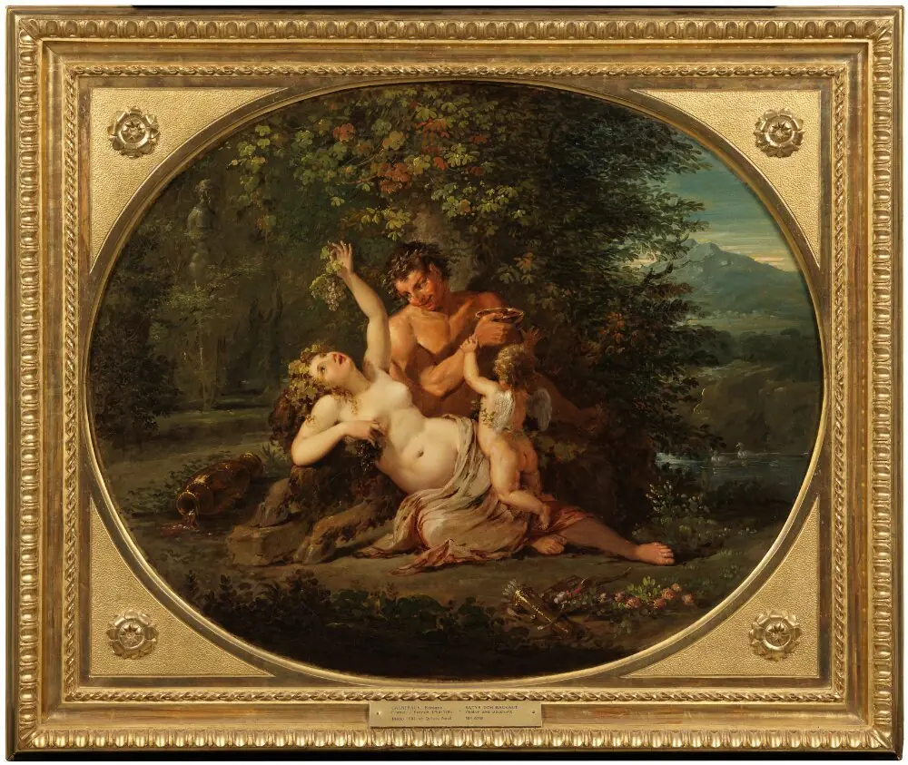 Satyr and Bacchante