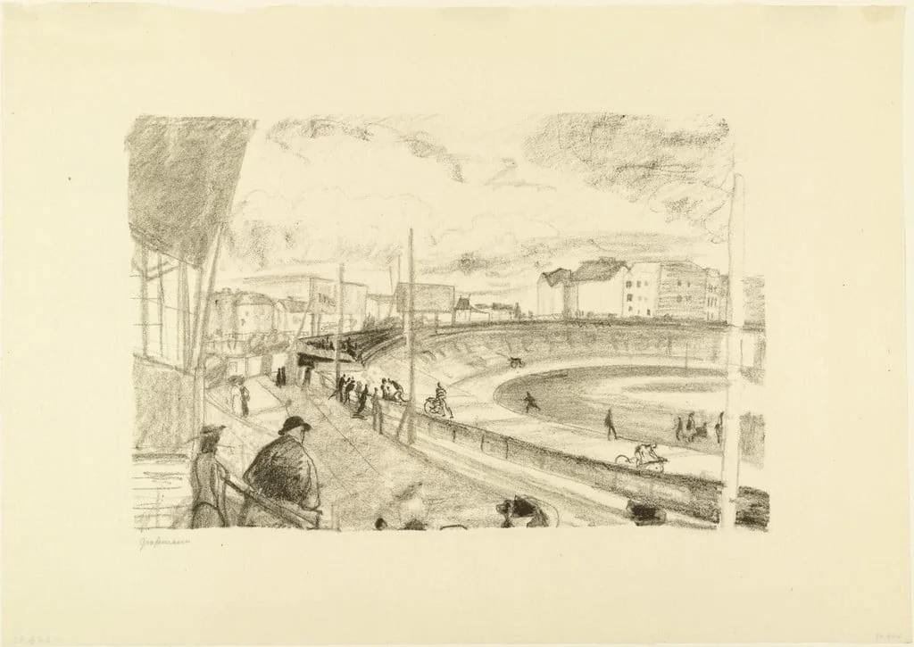 Untitled, by Rudolf Grossmann, ink, 1912