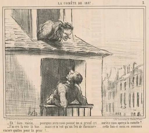 Eh! Bien, voisin ... pourquoi avez-vous poussé ...