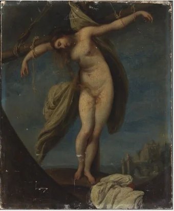 The Crucifixion of a Female Saint