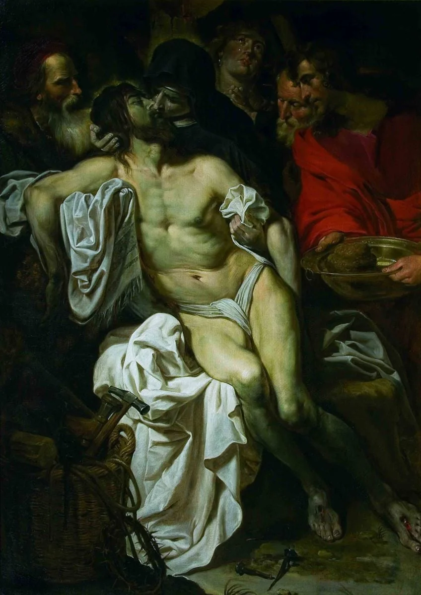 Coborârea de pe cruce, by Pieter van Mol, unspecified, 1650