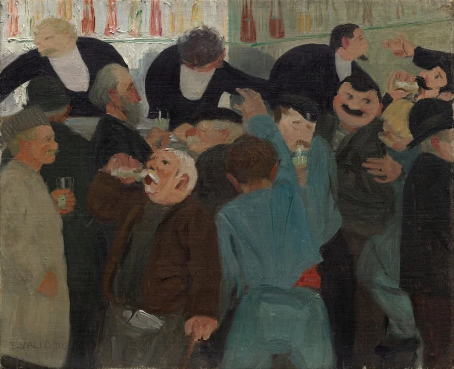 The Bistro, by Félix Vallotton, unspecified, 1895