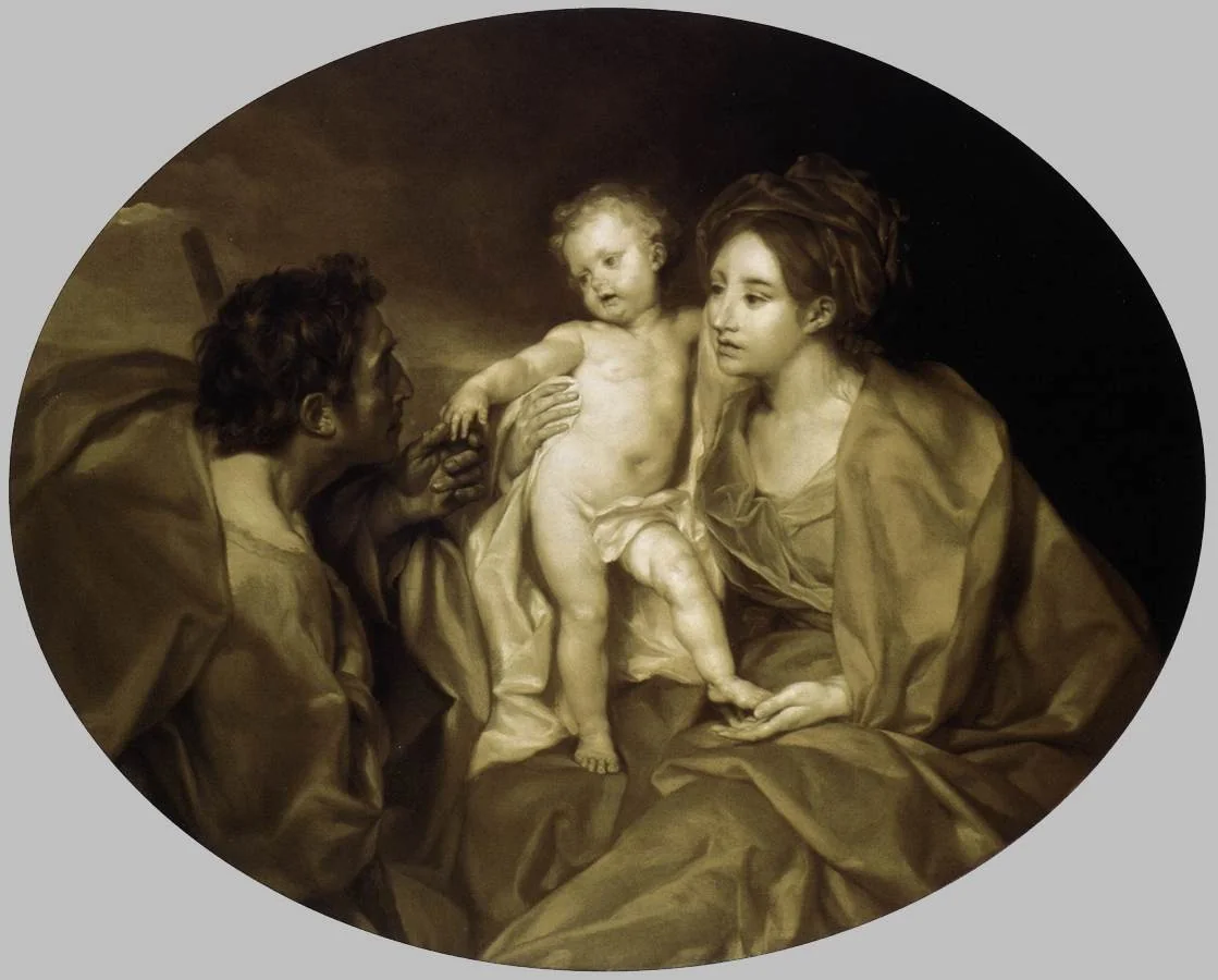 The Holy Family, by Anton Raphael Mengs, oil, 1760