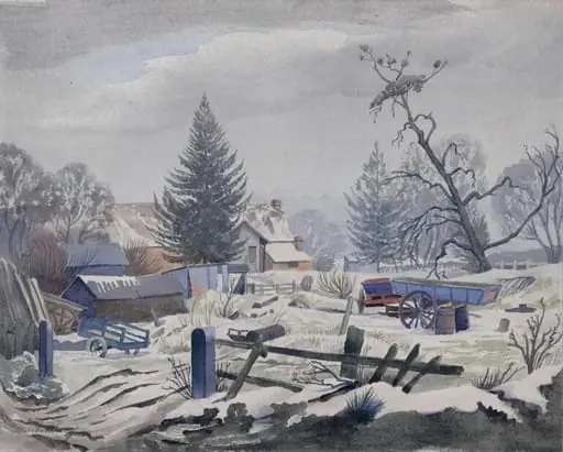 Snow at Tidmarsh