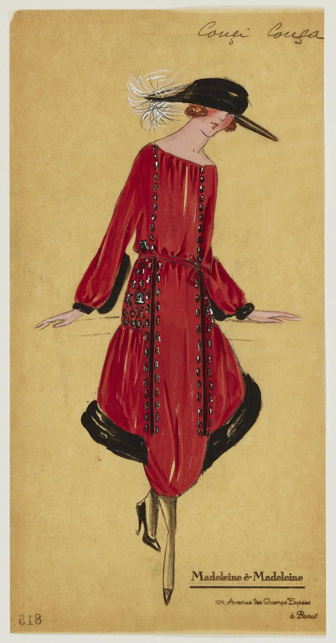 Couçi Couça, by Madeleine & Madeleine, 1924