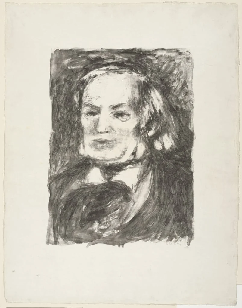 Untitled, by Auguste Renoir, ink, 1900