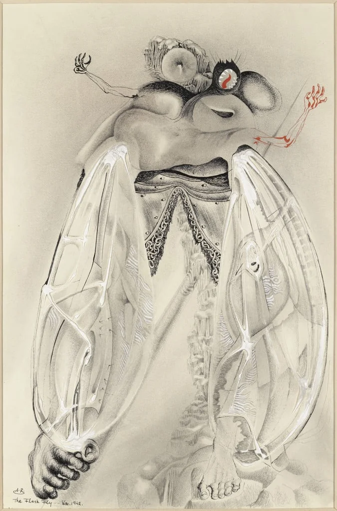 Untitled, by André Racz, gouache, 1942