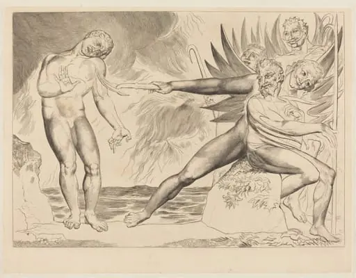 The Circle of the Corrupt Officials; the Devils Tormenting Ciampolo