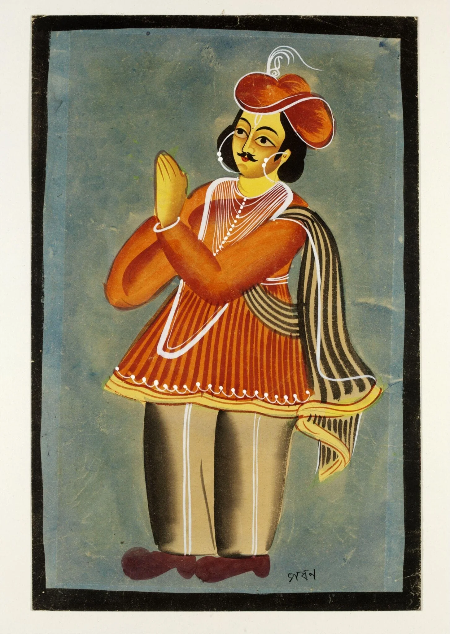 Pavana, by Unknown, paint, 1885