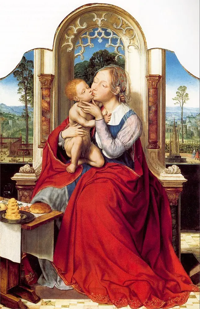 Madonna Enthroned