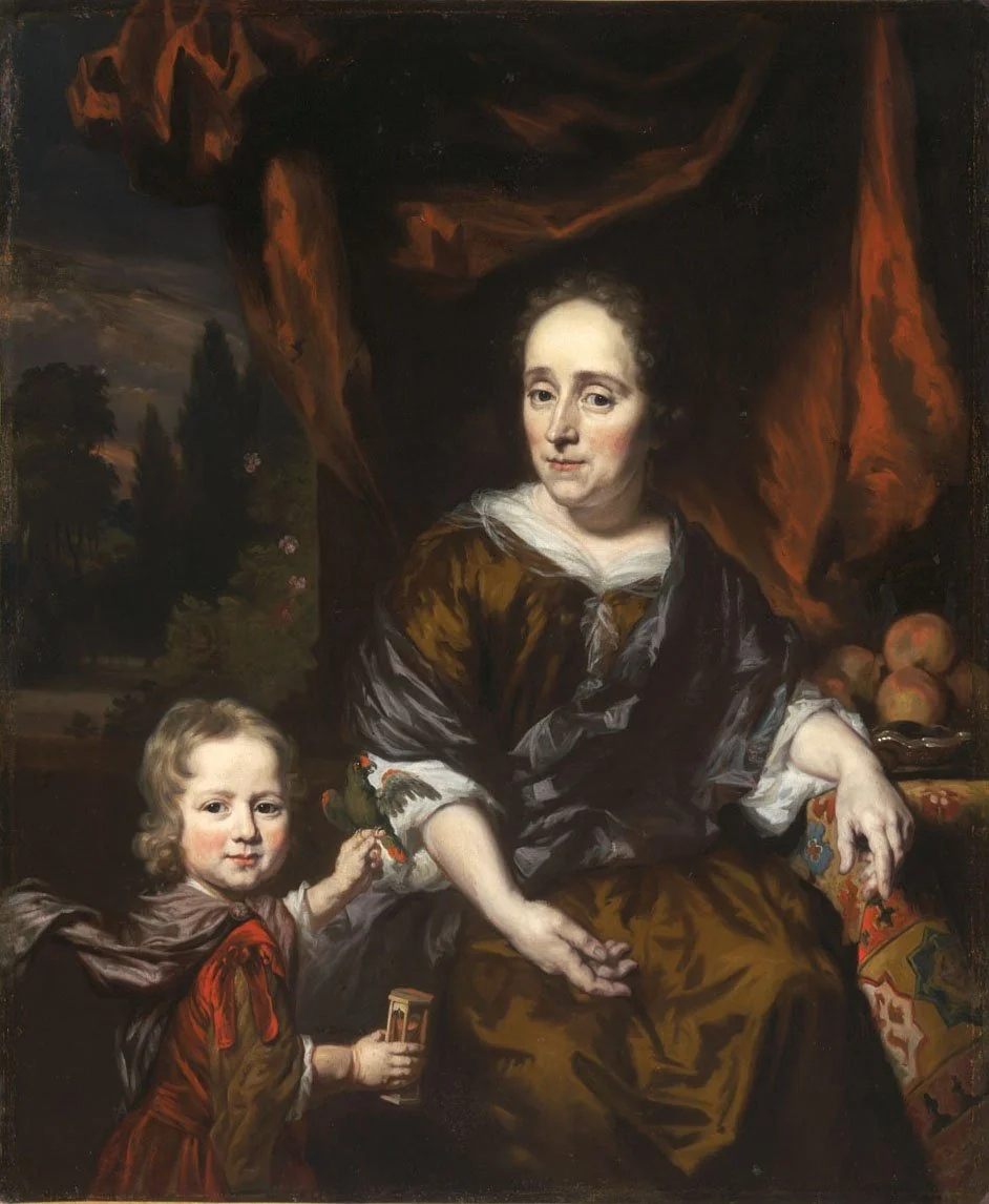Portrait of a Woman and a Child