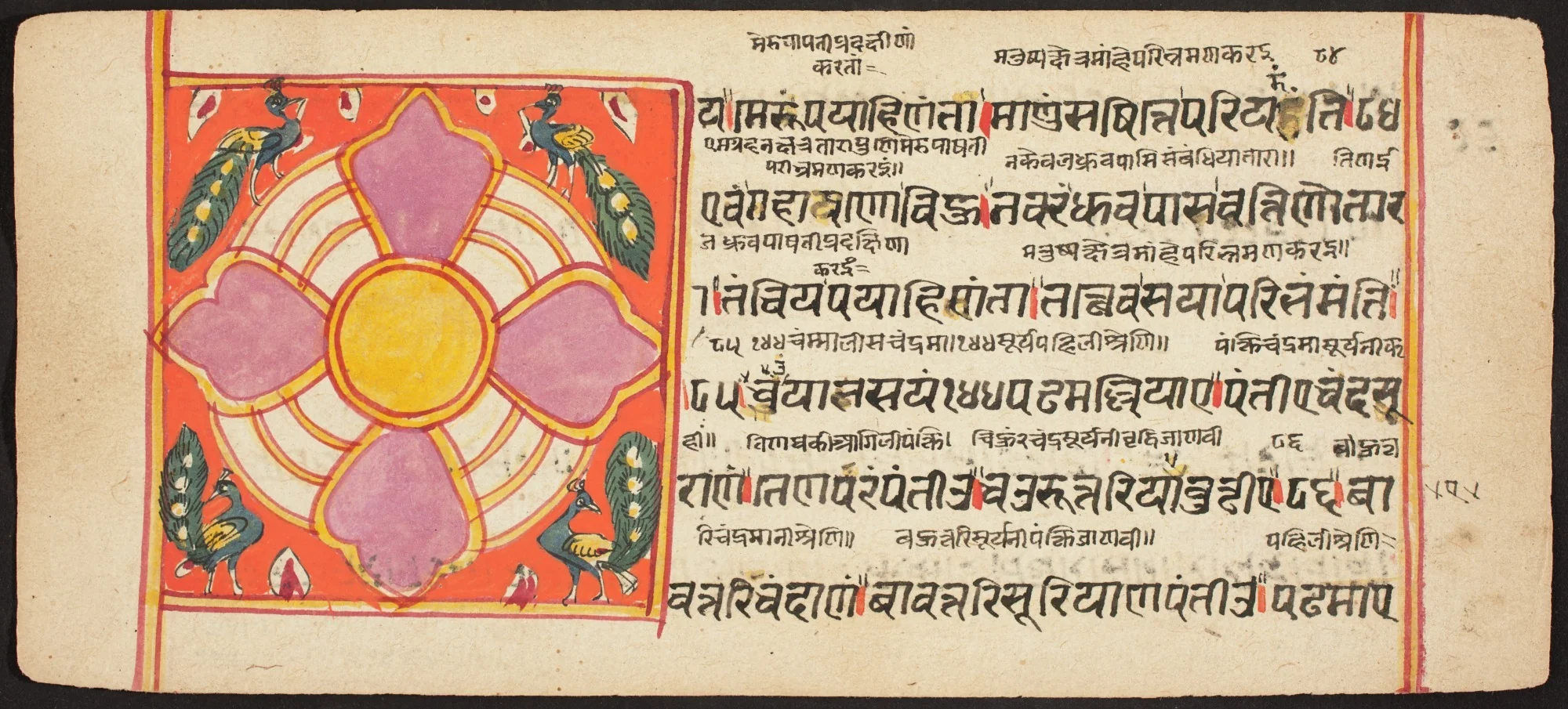 Tantric Manuscript "Sangrahani Sutra", by Unknown, unspecified