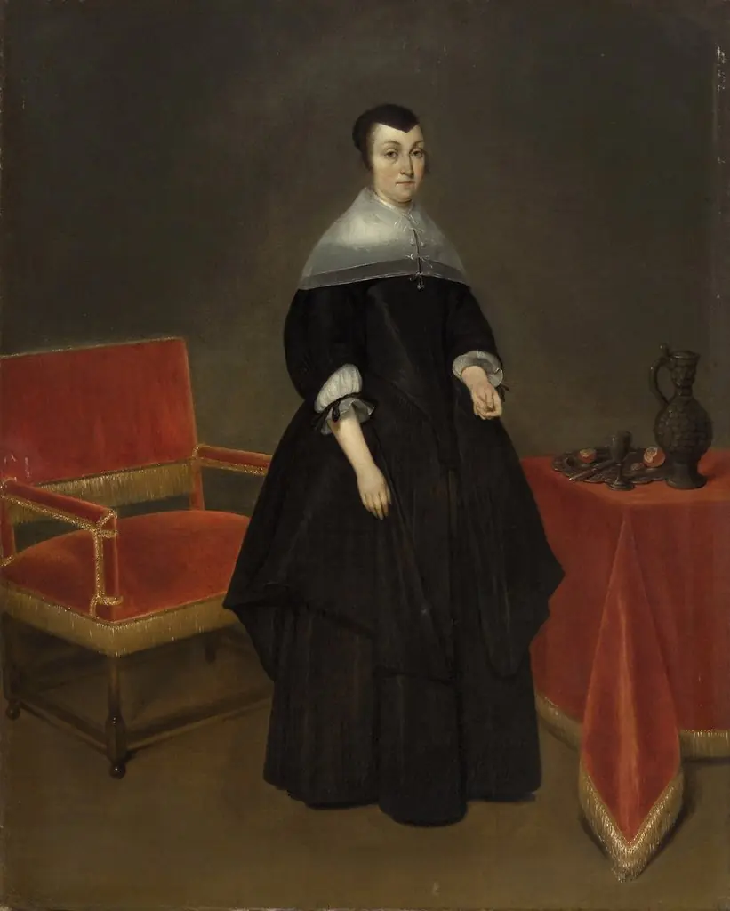 Portrait of Hermana von der Cruysse (1615-1705)