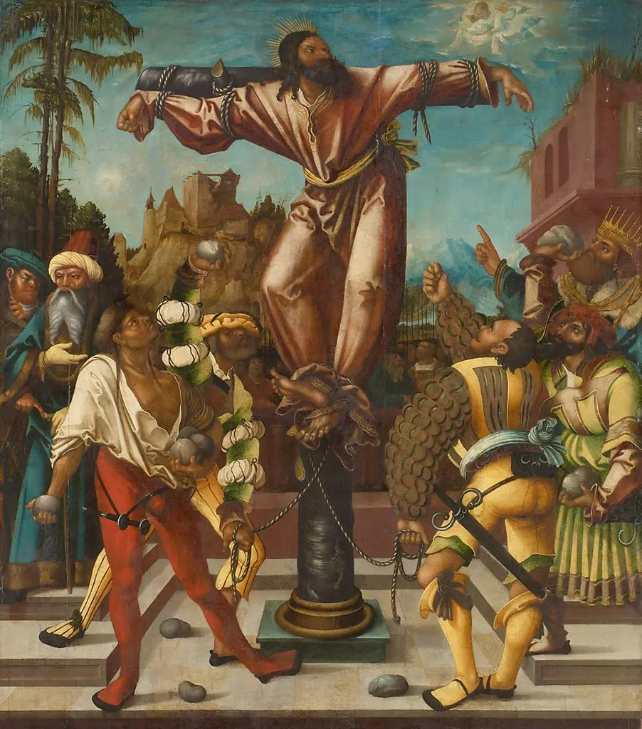 The torture of Saint Philip