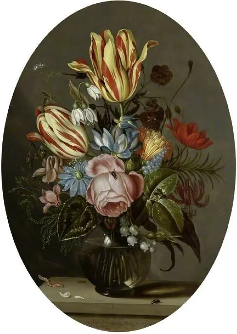 A vase of flowers