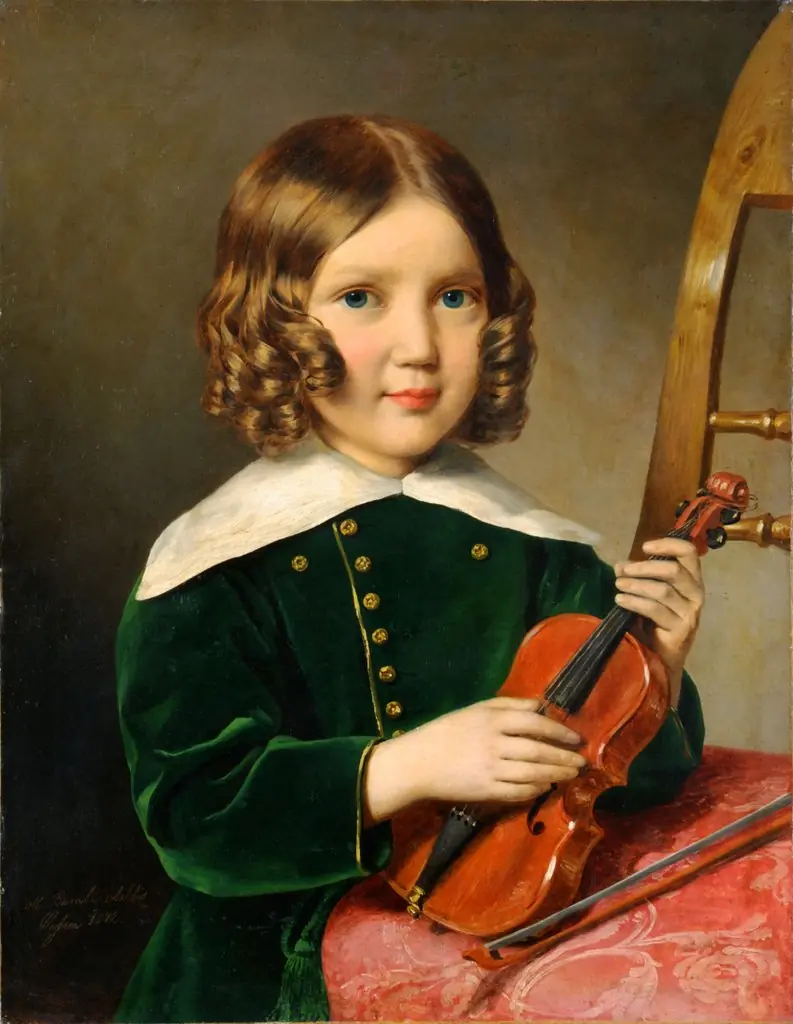 Little Boy with Violin