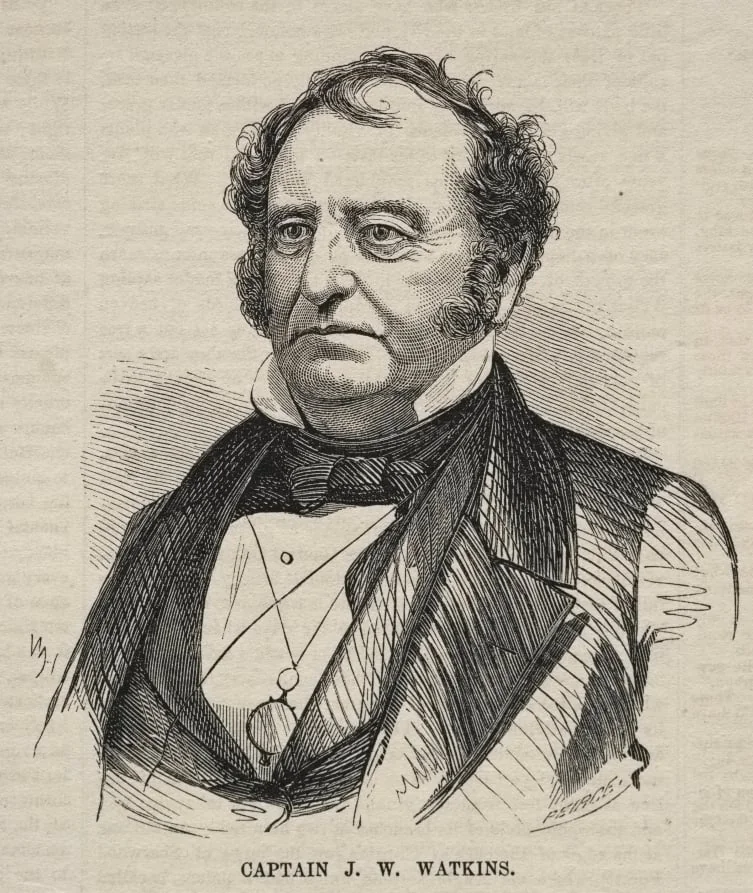 Captain J. W. Watkins, by Winslow Homer, 1857