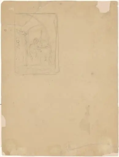 Study of an Interior [verso]
