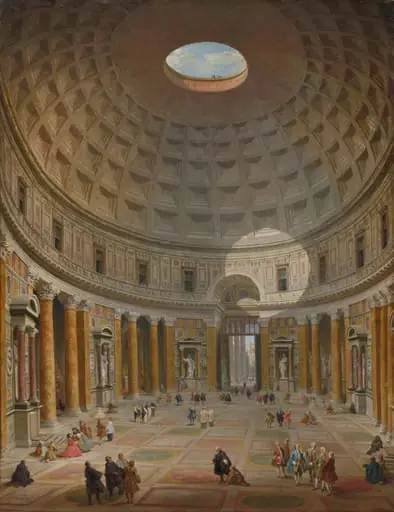 Interior of the Pantheon, Rome