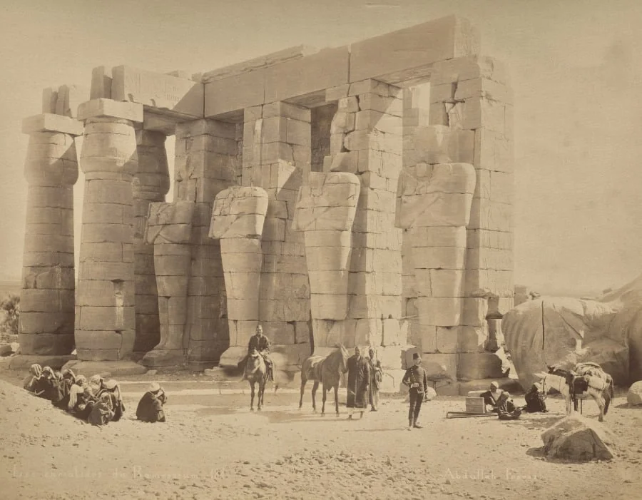 Les cariatides du Ramesseum 134