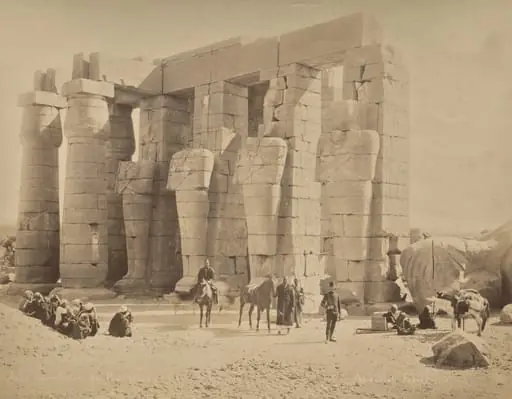Les cariatides du Ramesseum 134