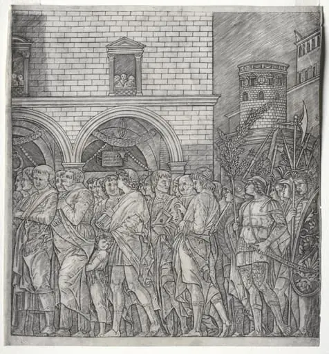Triumph of Caesar:  The Senators